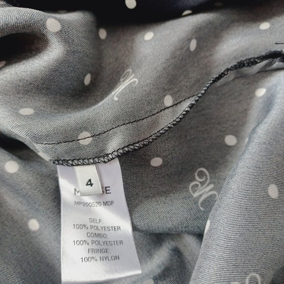 MONSE Long Sleeve Tie Neck Fringe - Picture 14 of 17